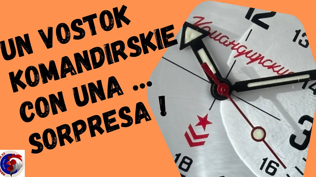 Un Vostok Komandirskie.... orologio con Sorpresa!!!