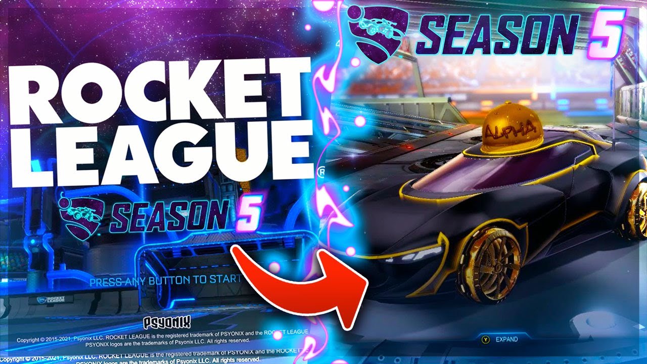 ALL *NEW* SEASON 5 DROPS ON ROCKET LEAGUE!