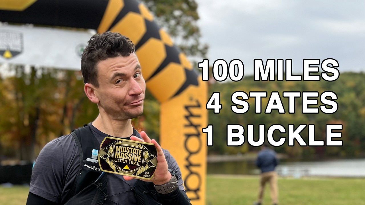Midstate Massive Ultra Trail 100 | The ONLY Ultramarathon That Goes Through 4 STATES!