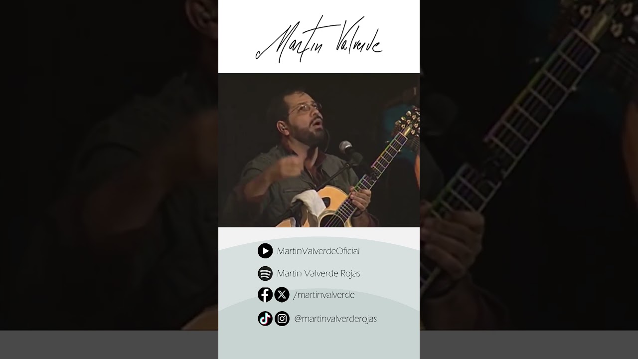 #NoTeRindasTour2024 Ten calma - Martin Valverde #martinvalverde #shorts