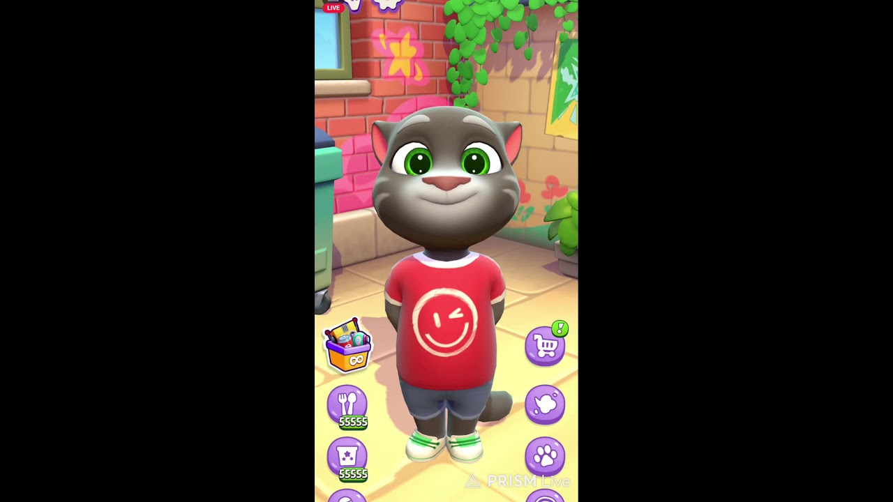 talking tom game #live #part 2