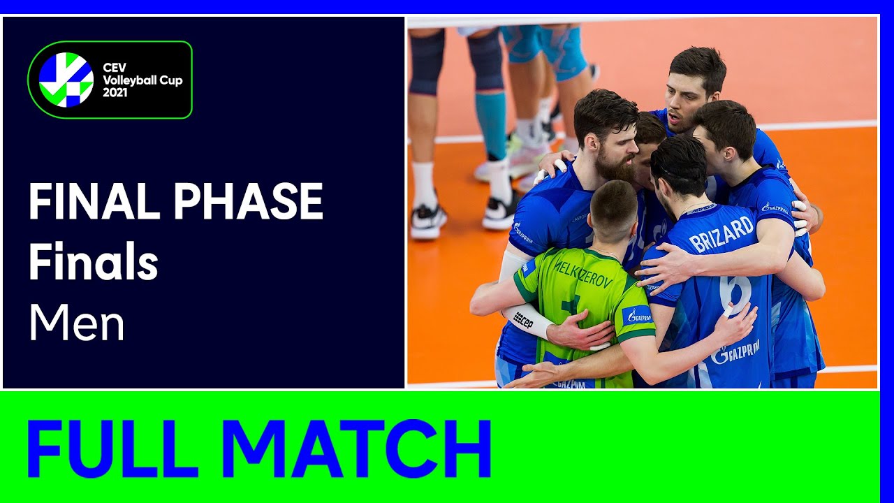 Zenit SAINT PETERSBURG vs. Dinamo MOSCOW - CEV Volleyball Cup 2021 Men Finals