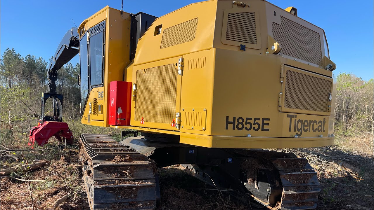 Brand new Tigercat H855E in 4k!