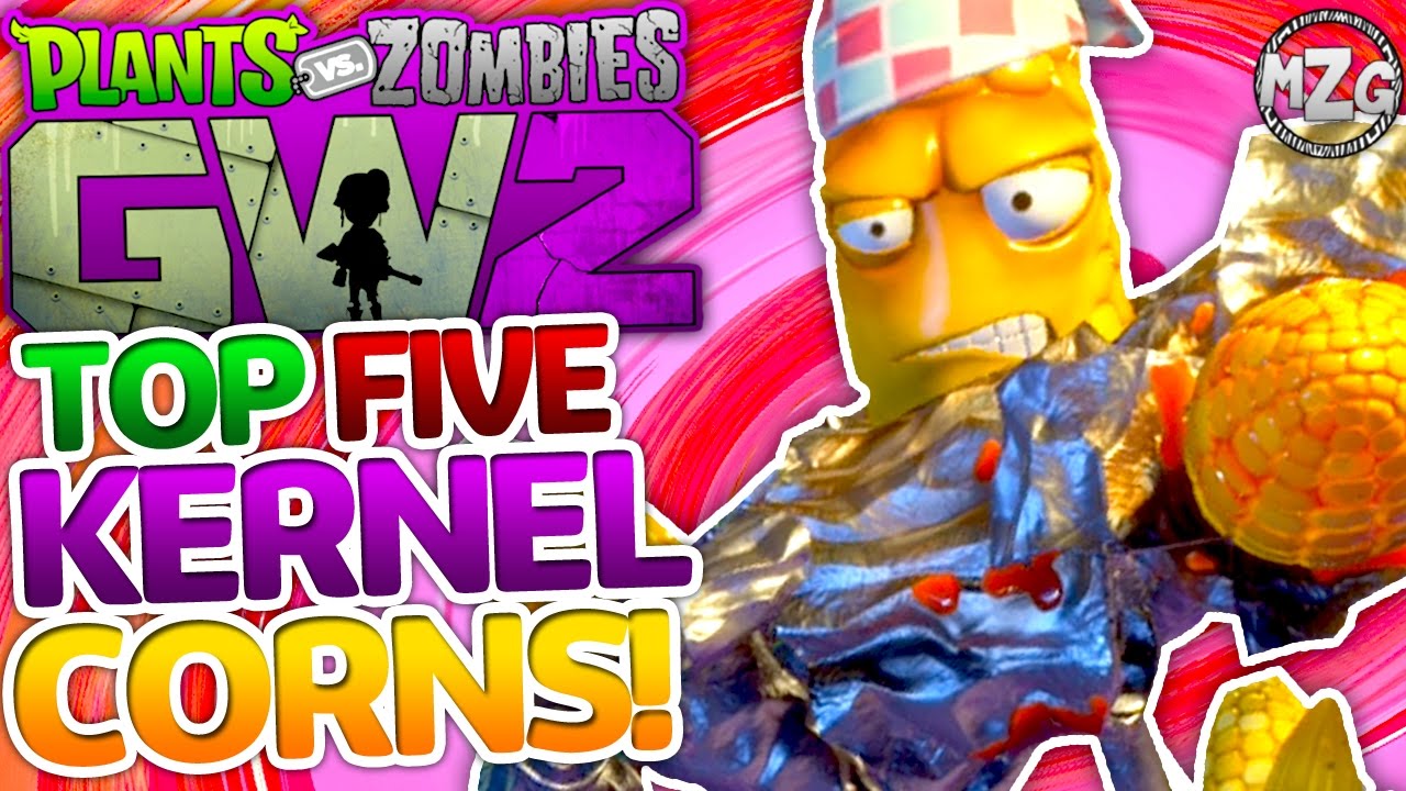 Мои лучшие 5 видов кукурузы! Все виды кукурузы ИЗУЧЕНЫ! — Plants vs. Zombies: Garden Warfare 2