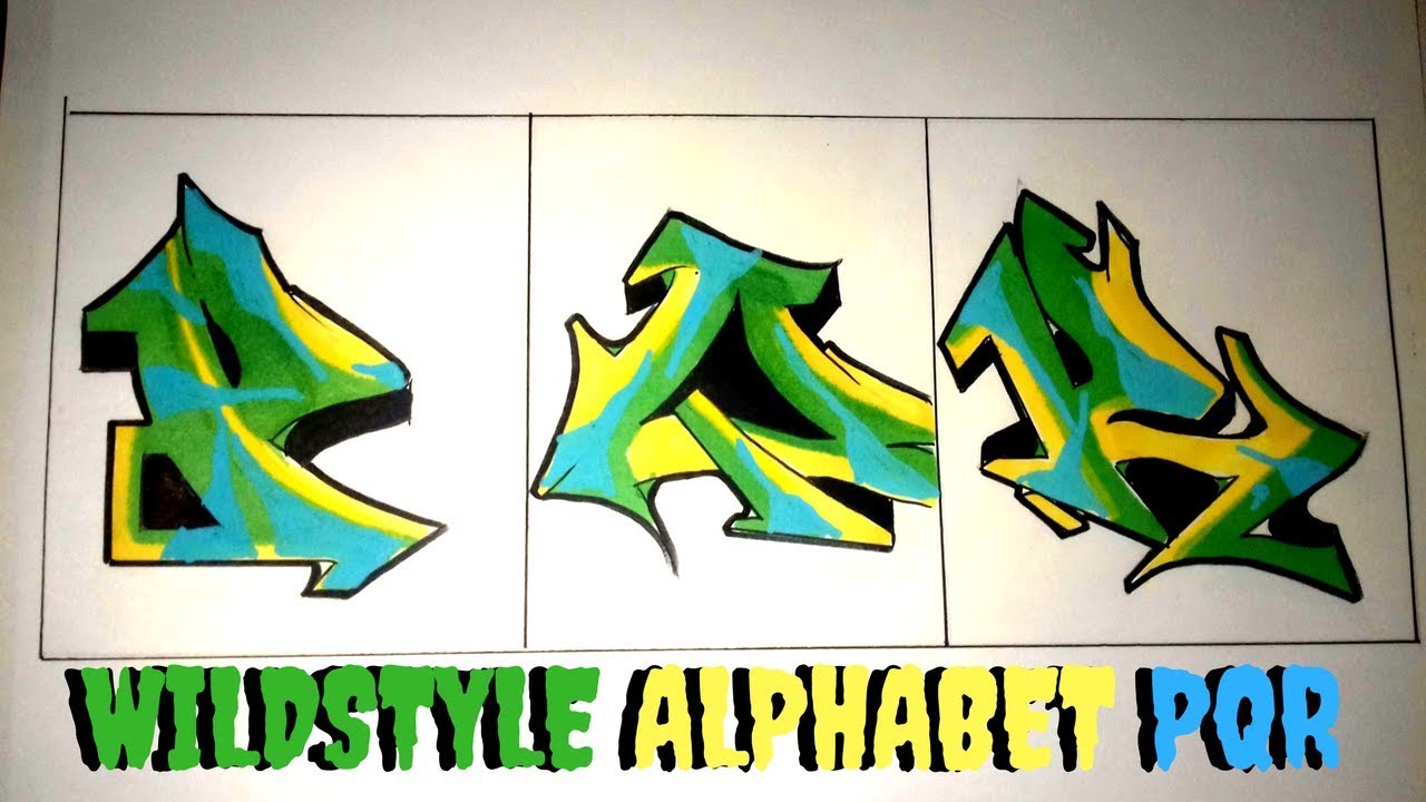 TheWhat | Wildstyle Alphabet | PQR