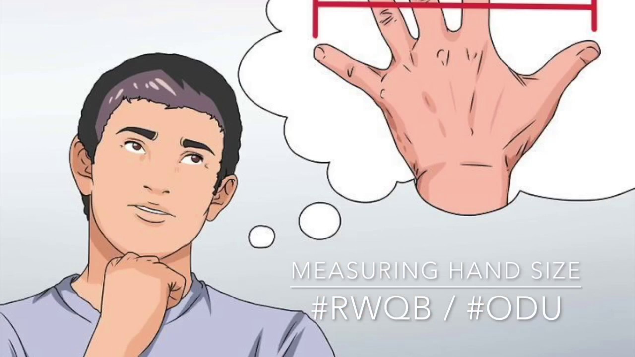 How to Measure Quarterback Hand Size : Send verified results to college / NFL coach