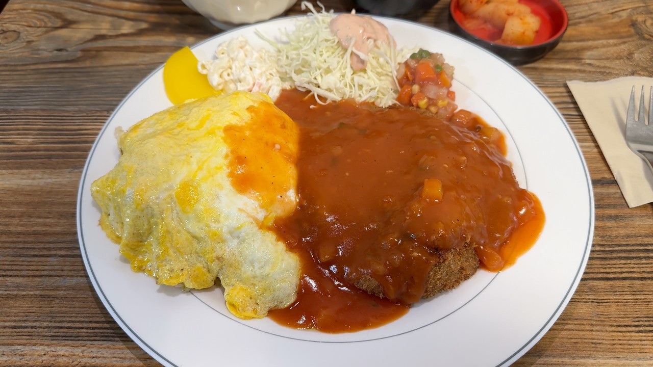 Once you eat this pork cutlet, you find this again, Busan, South Korea