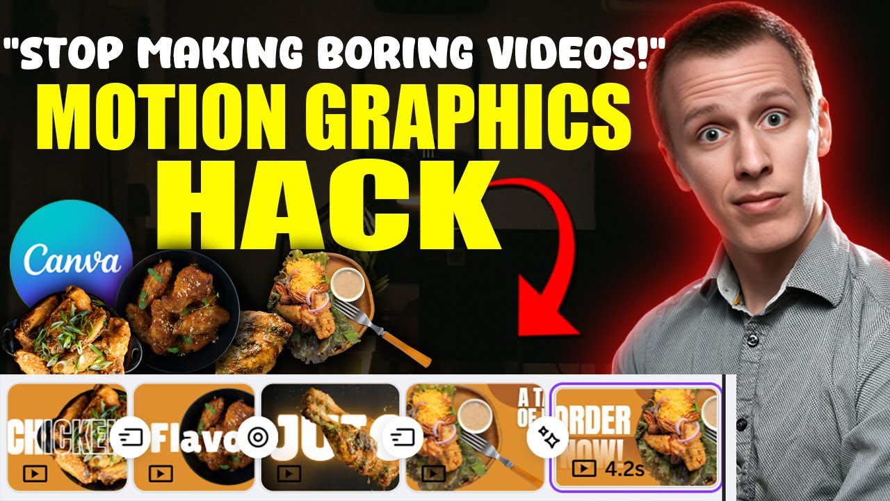 Make Your Design UNFORGETTABLE with This Motion Graphics Hack! Canva Tutorial