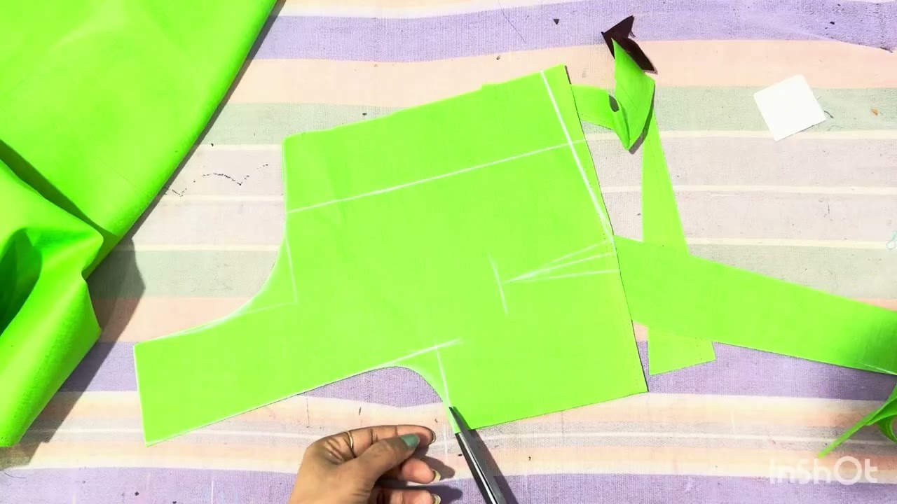 32 size lining blouse cutting 