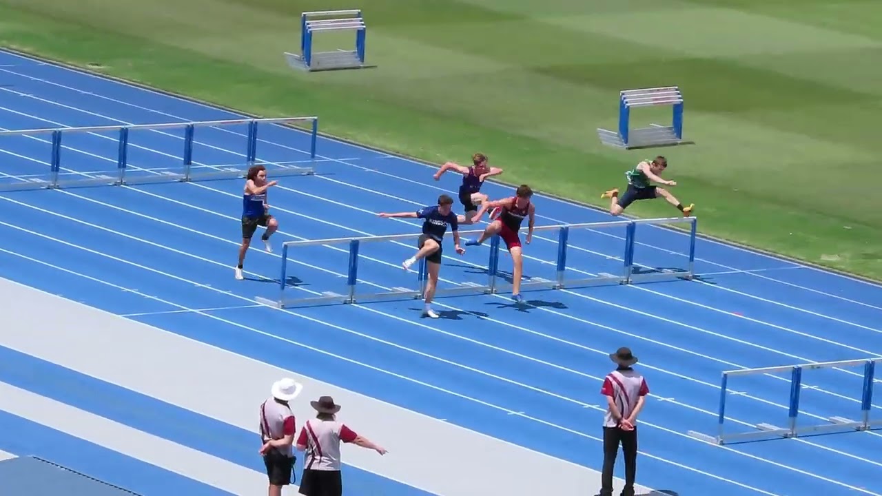110m Hurdles U18 Men, 2026 Alana Boyd Shield, QSAC 17/01/2026