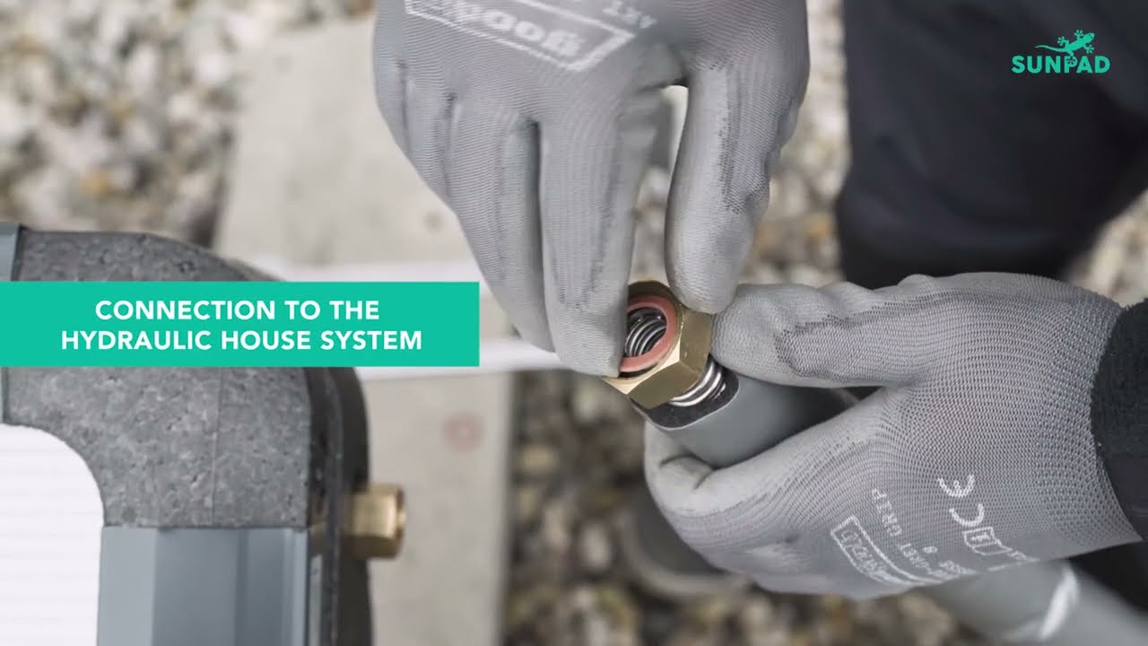 SUNPAD - Step by Step Installation Guide | The new revolutionary Solar Water Heater from GREENoneTEC