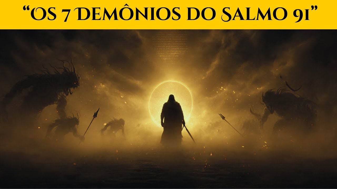 Os 7 Demônios do Salmo 91: A Revelação Oculta que Poucos Cristãos Conhecem