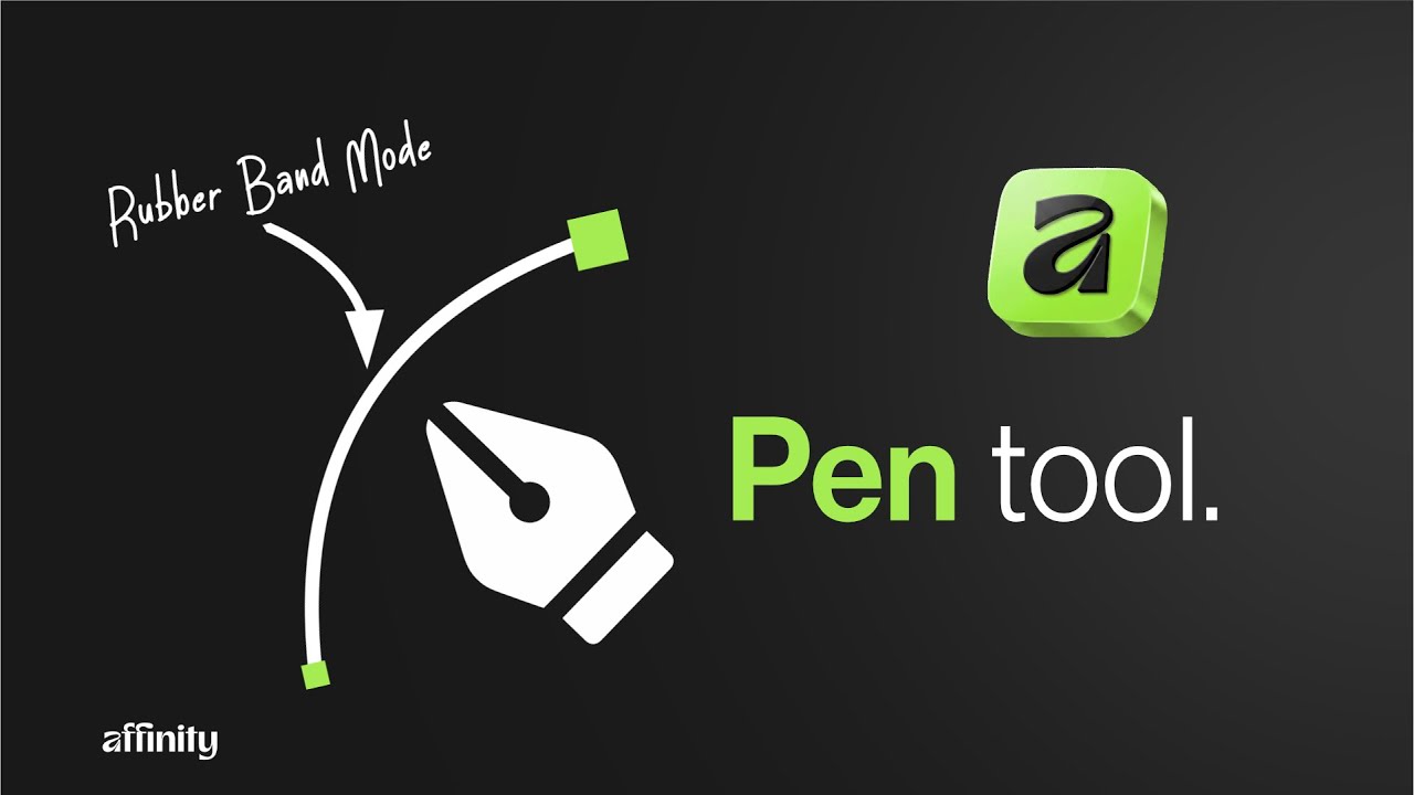 The Pen tool in Affinity Studio