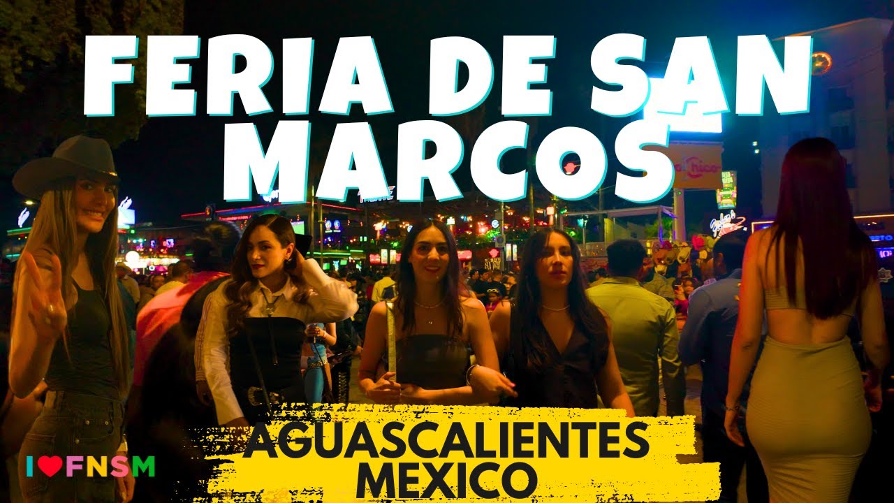 🇲🇽 Las MUJERES MÁS BONITAS en la FERIA 🎡 de SAN MARCOS 🎠| FNSM | Aguascalientes, México