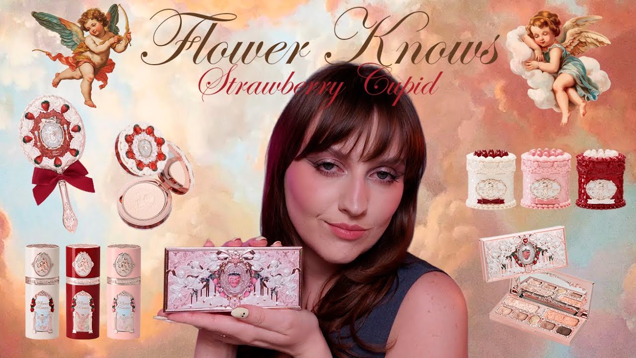 Тестирую FLOWER KNOWS коллекцию STRAWBERRY CUPID | Стоит ли  ПОКУПАТЬ?