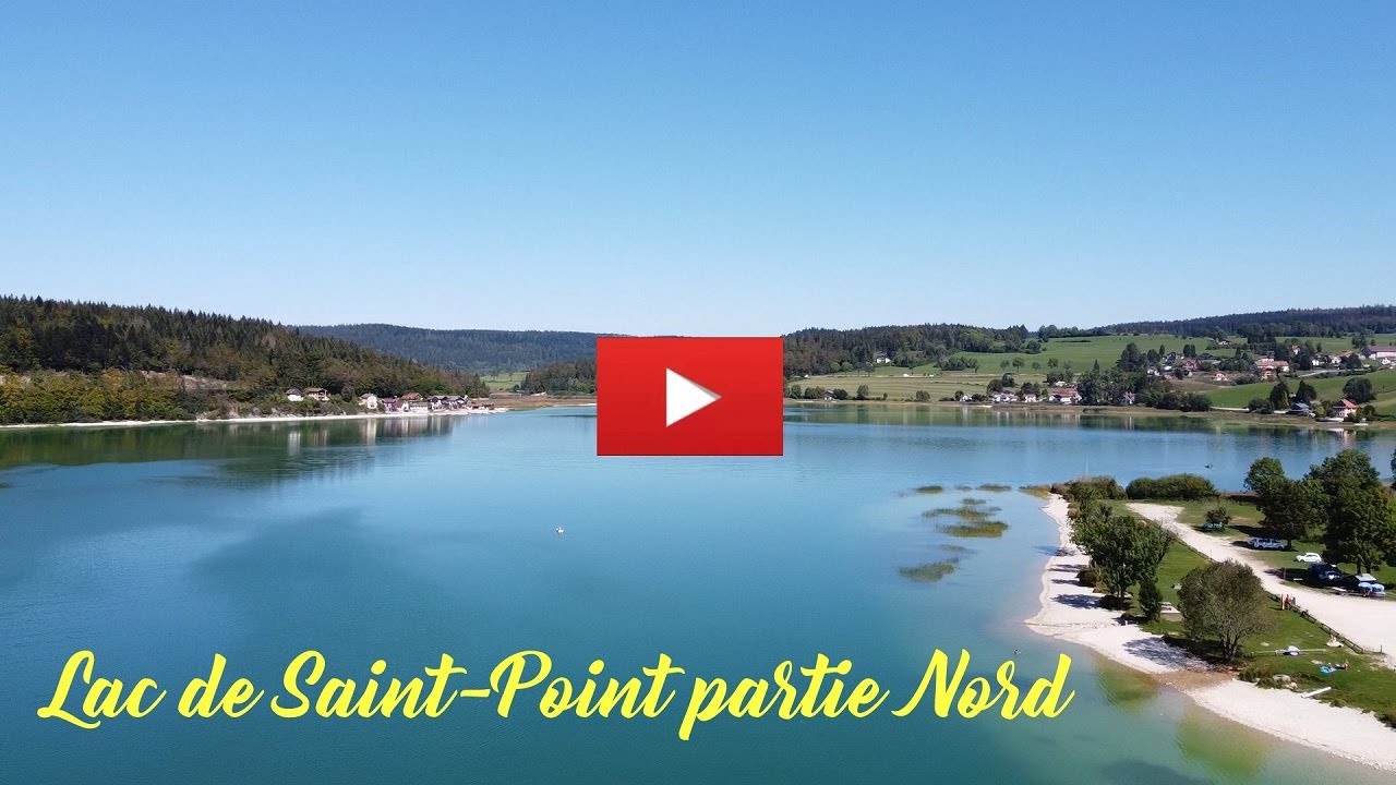 Le lac de Saint-Point(visite partie Nord), il fait partie des plus vastes lacs naturels de France.