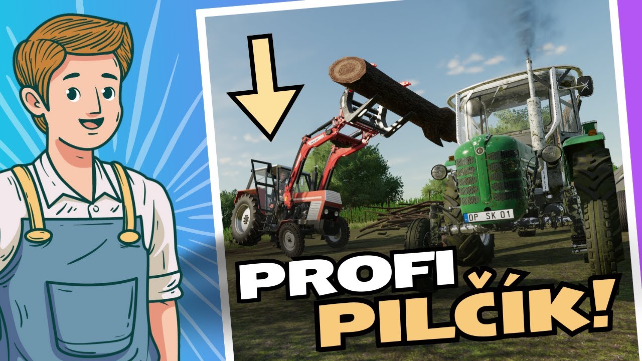 🪓 Farming Simulator 2022 CZ/SK | NOVÝ FARMÁR 👨🏼‍🌾 | Ep. 8 Part.2 - Čistíme pozemok! 🪵🚜