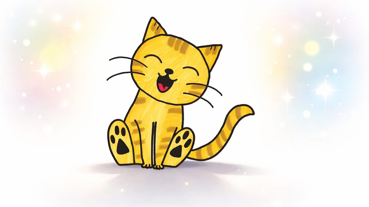 Кот 🥰🐈✨✏️