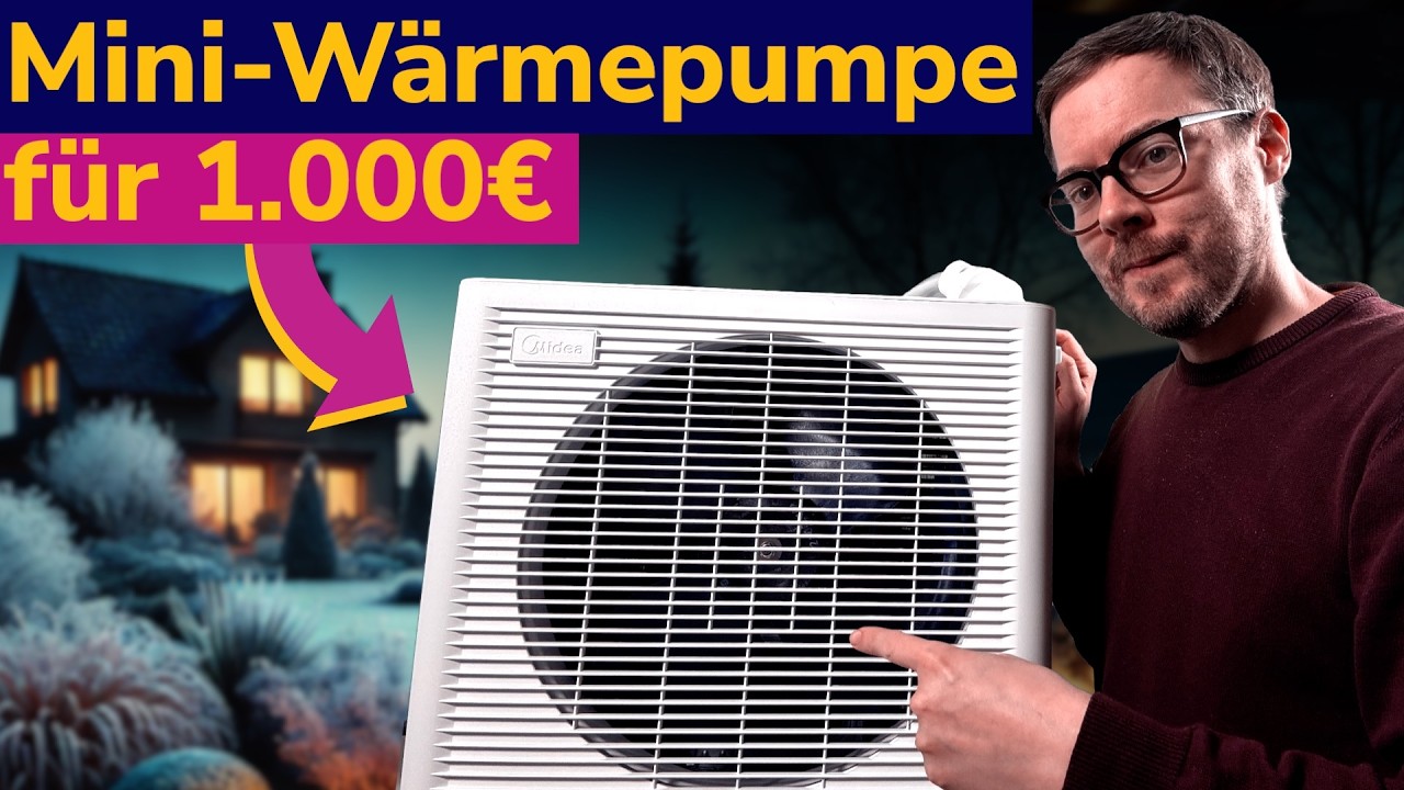 Mobile Hybrid-Wärmepumpe für den Altbau?  [Midea Portasplit Klimaanlage selber einbauen]