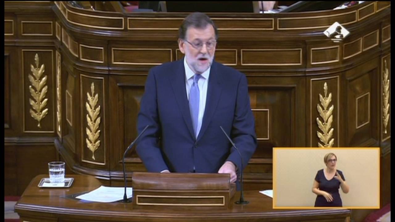 Rajoy replica a Sánchez: 