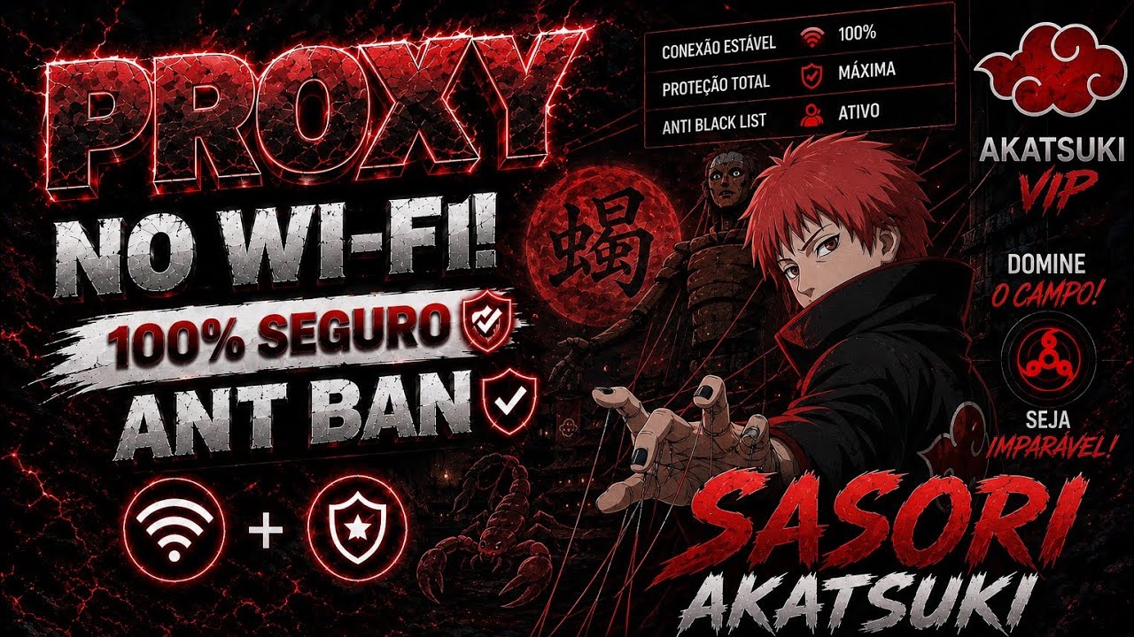 HS PROXY VIA WA-FI ATUALIZADO 2026 ANDROIDE IOS ANT BAN ANTI BLACK