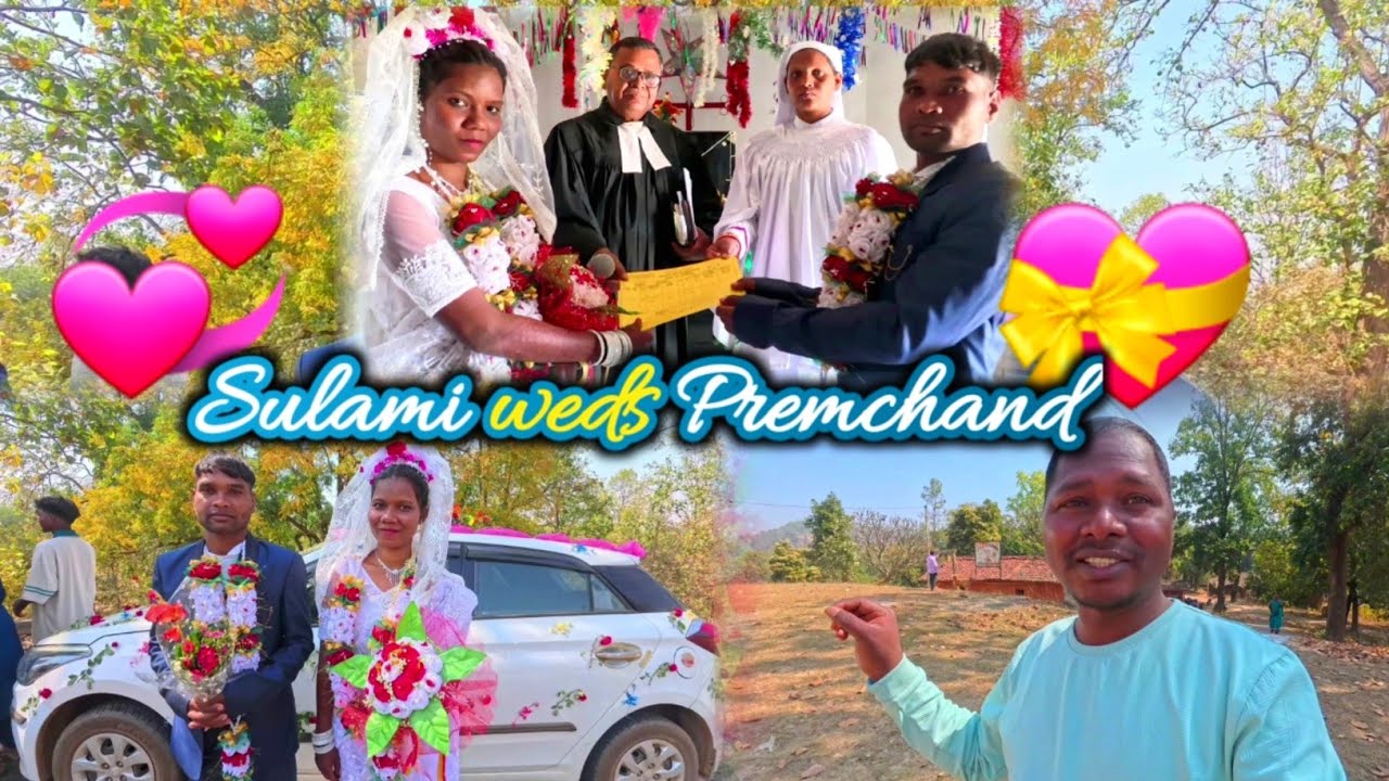 पाबित्र सादी Sulami weds Premchand//gel church hatioda//jodabandh parish @soyvlogs