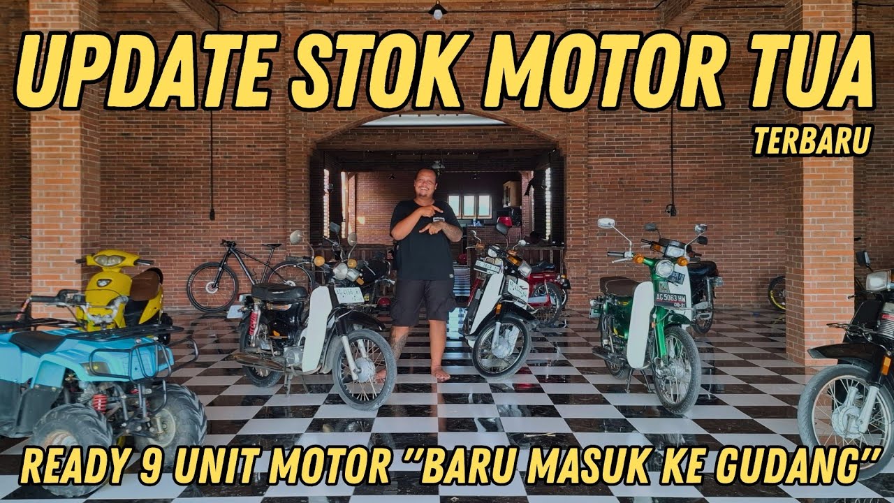STOK MOTOR TUA TERBARU 
