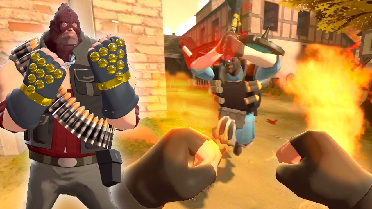 Team Fortress 2 Classified Heavy Gameplay