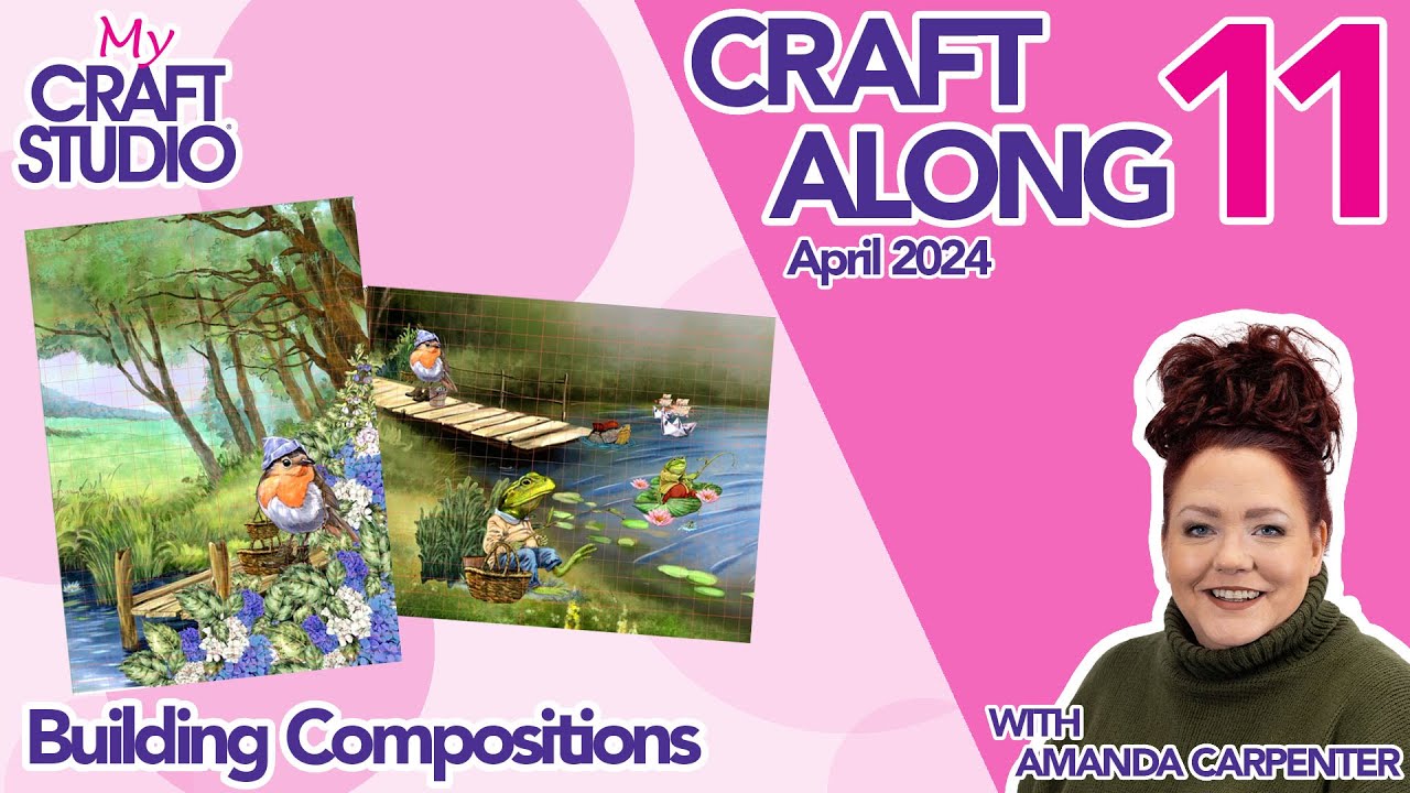 Узнайте, как создавать потрясающие композиции вместе с My Craft Studio Craft!