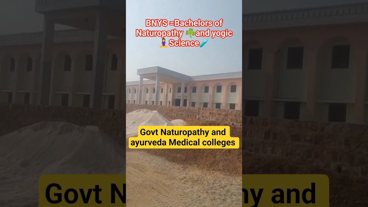 Govt Naturopathy and ayurveda Medical colleges, Bharatpur, rajasthan 