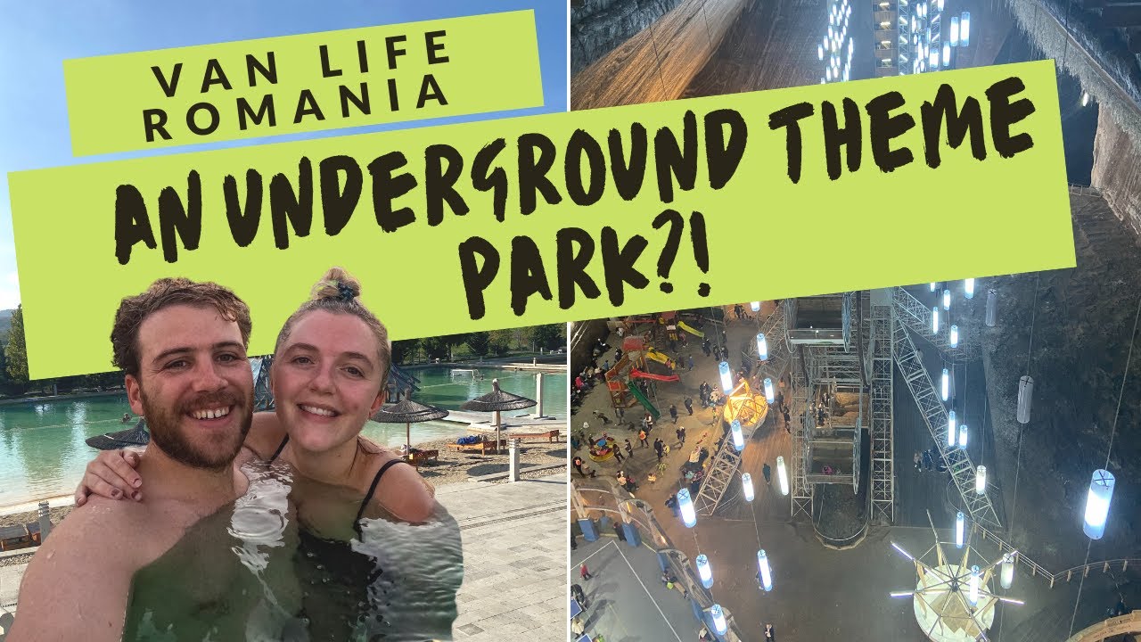 WORLD'S ONLY UNDERGROUND THEME PARK - VAN LIFE ROMANIA #vanlife