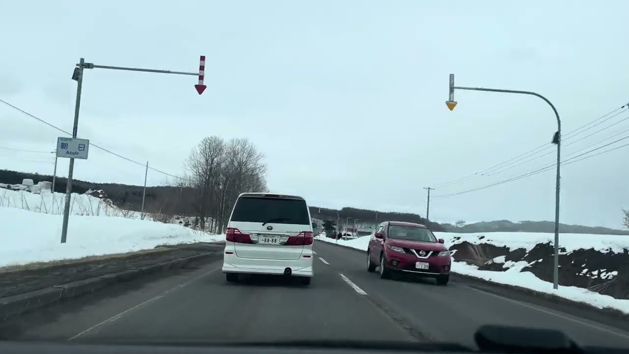 北海道・道北｜雪の町から町へ走るドライブ