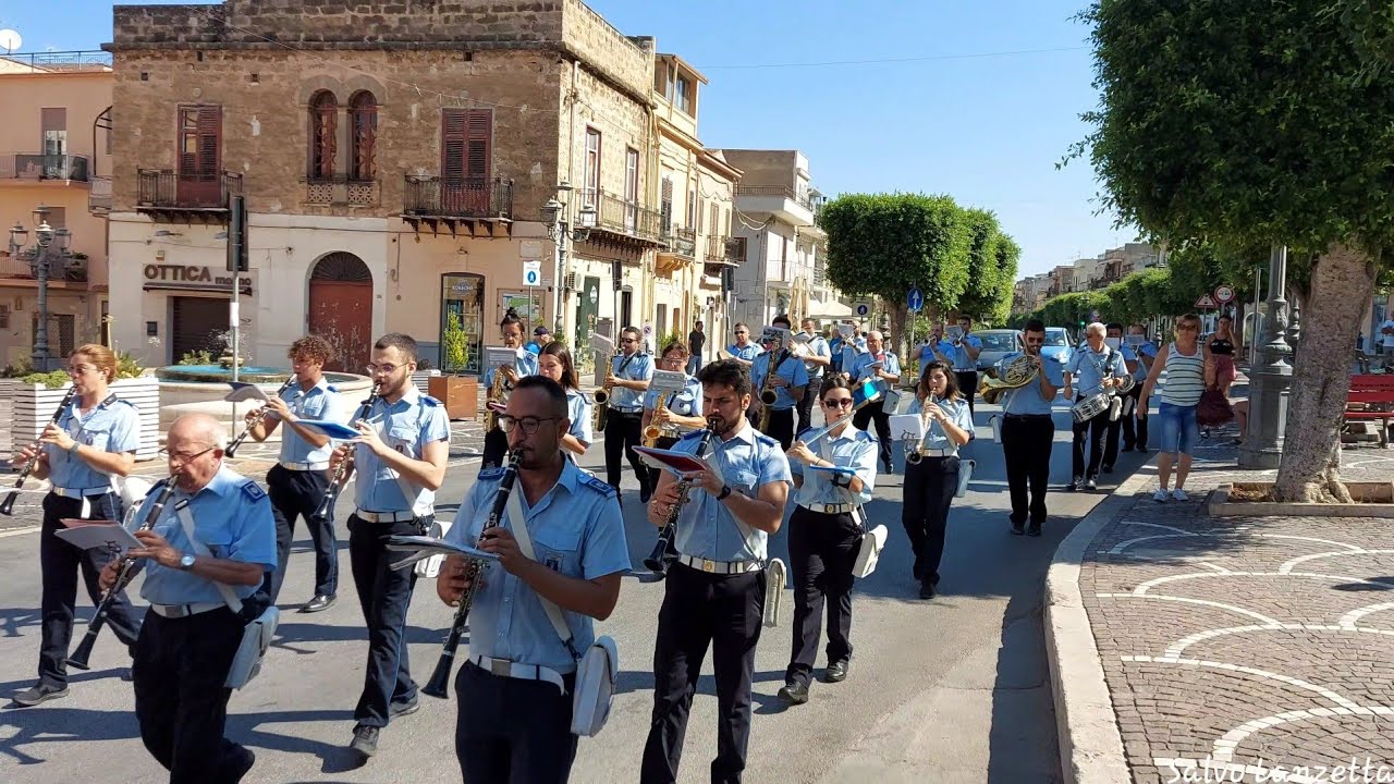 CAPACI (PA) - 8° RADUNO BANDISTICO - (4K)  BANDA MUSICALE 