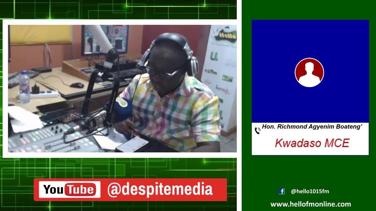 KOKROKOO ON HELLOFM 101.5 WITH KING EDWARD DE SLAVE