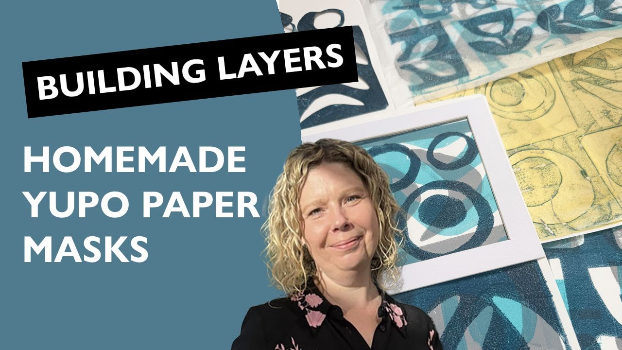 Печать на гелевых пластинах с помощью самодельных масок Yupo и бумажных копировальных аппаратов —...