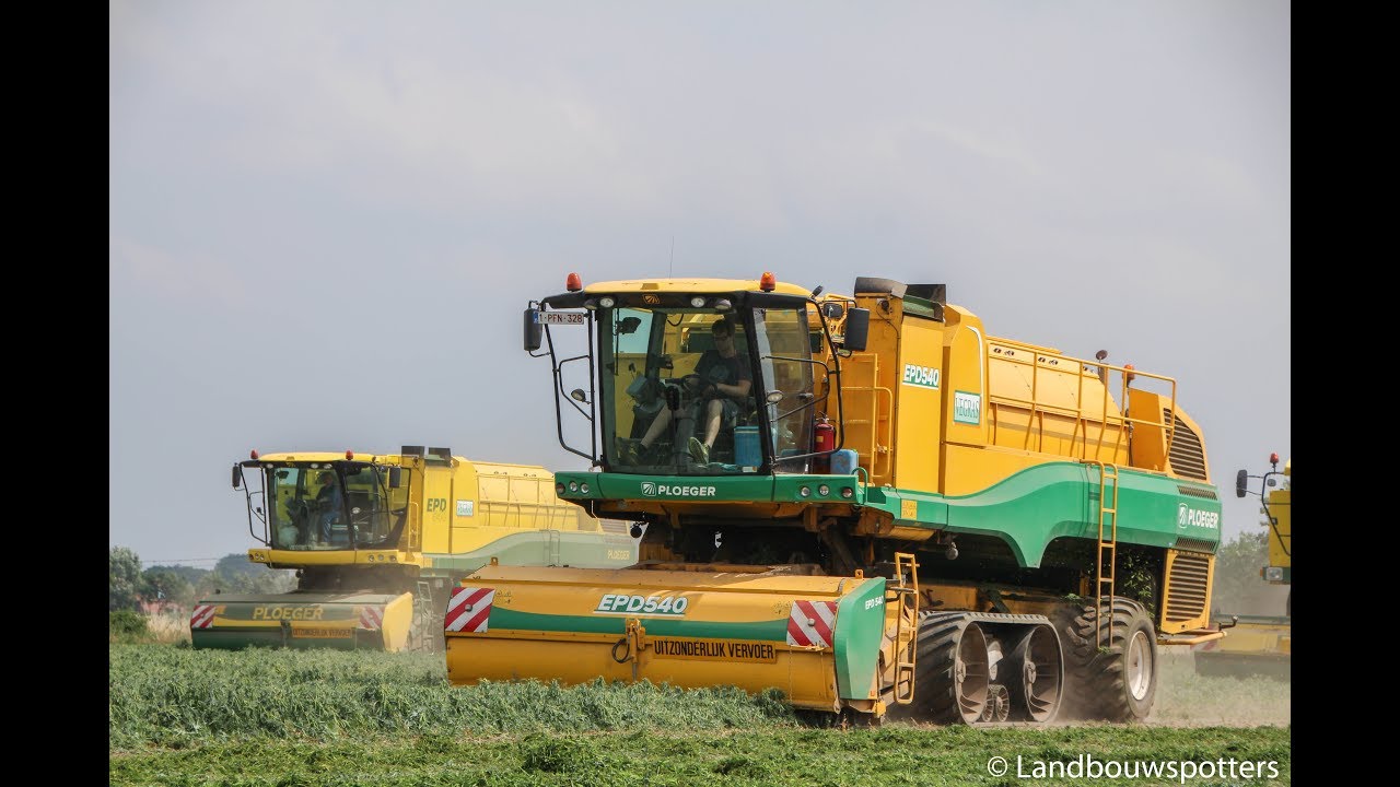 5x Ploeger EPD - Erwten dorsen 2017 - Goemaere