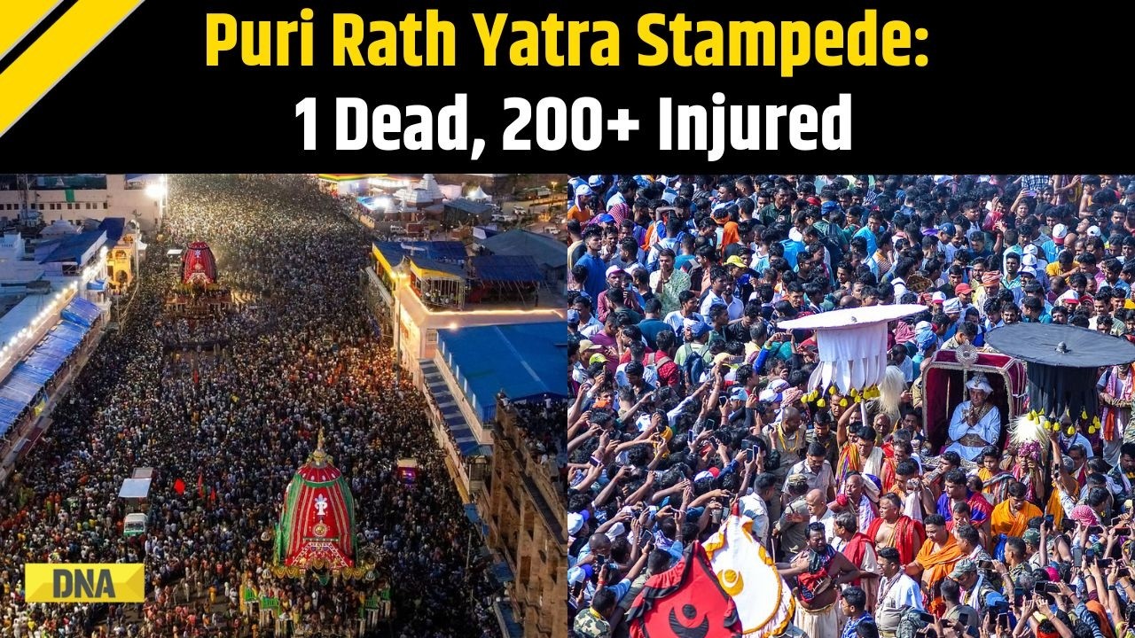 Puri Rath Yatra Stampede: 1 Killed, 200+ Injured In Stampede At Rath Yatra In Puri