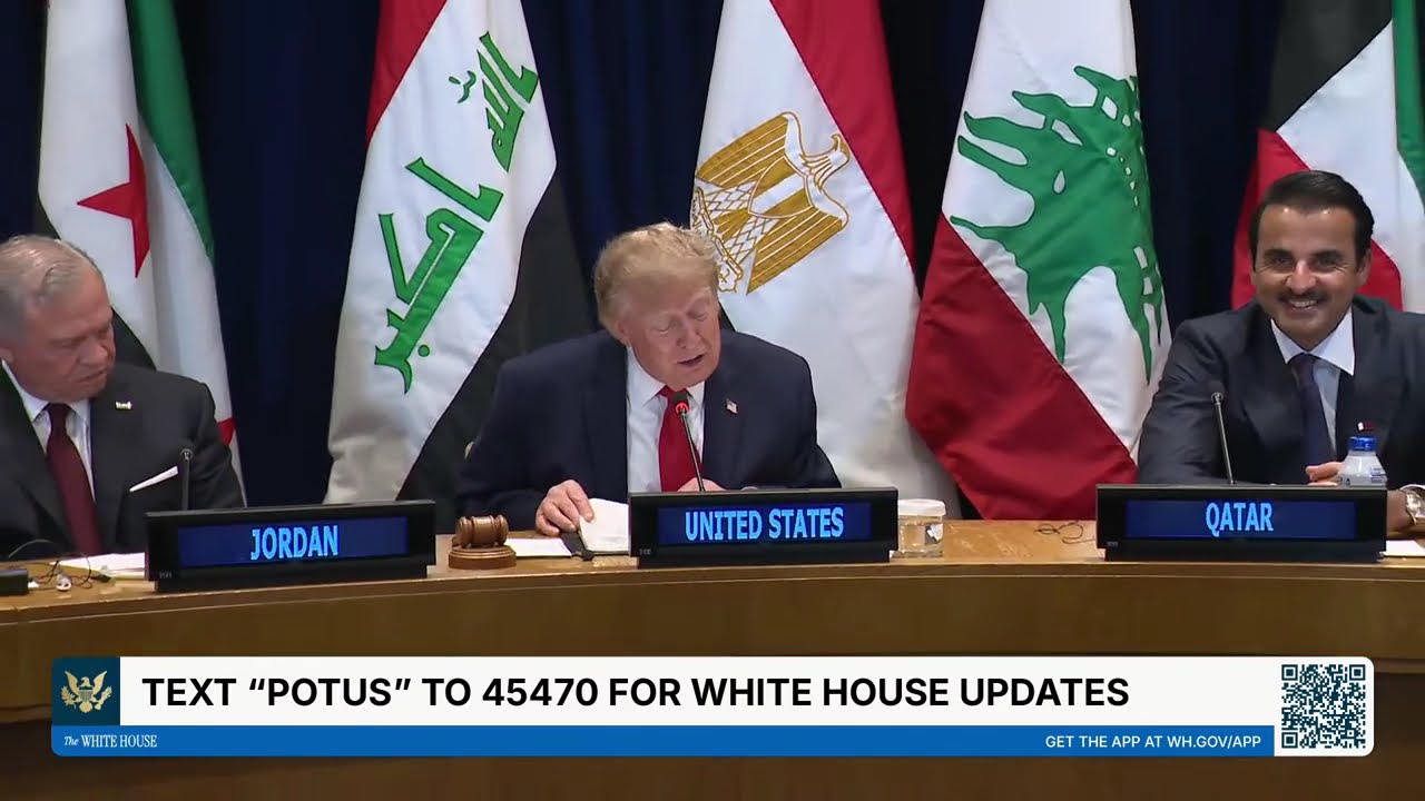 Prezydent Trump bierze udział w wielostronnym spotkaniu z Radą Wsp&oacute;łpracy Zatoki Perskiej