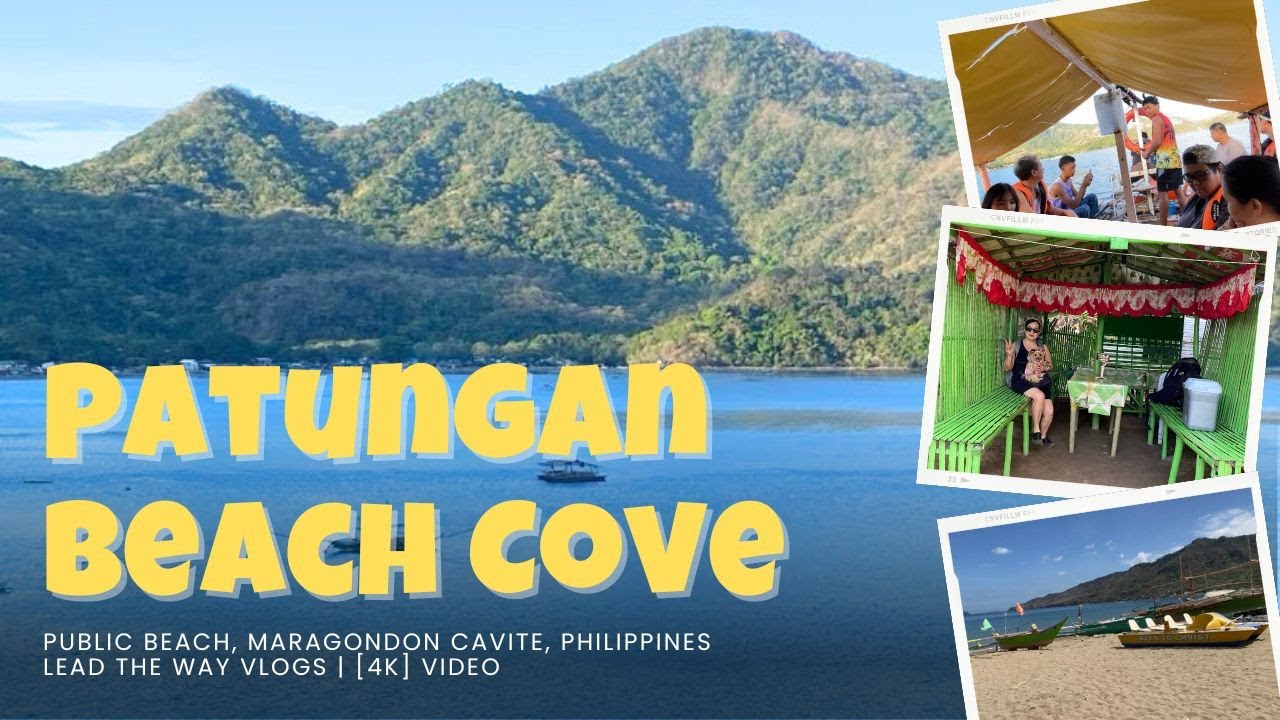 [4K] Patungan Beach Cove 2024 Walking Tour Maragondon Cavite free entrance | LEAD THE WAY VLOGS