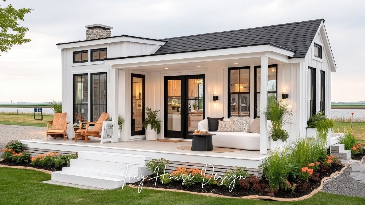 This Farmhouse Tiny Home Feels Alive | Natural Architecture & Sustainable Living
