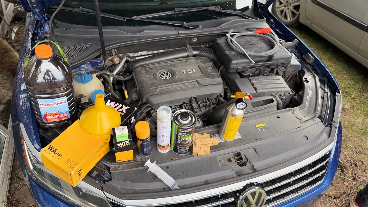 НЕ РОБИ розкоксовку, поки не побачиш це! Повне ТО VW Passat 1.8 TSI своїми руками 🔥