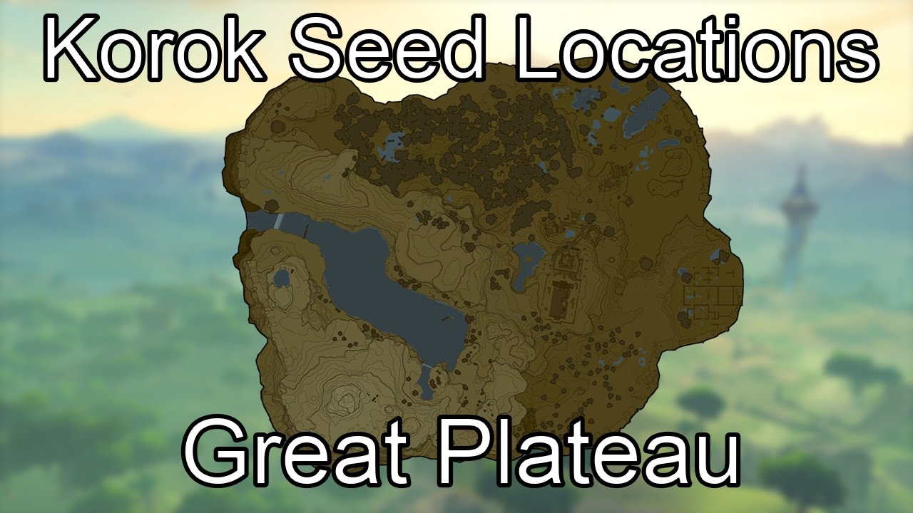 Breath of the Wild Korok Seed Guide - Great Plateau