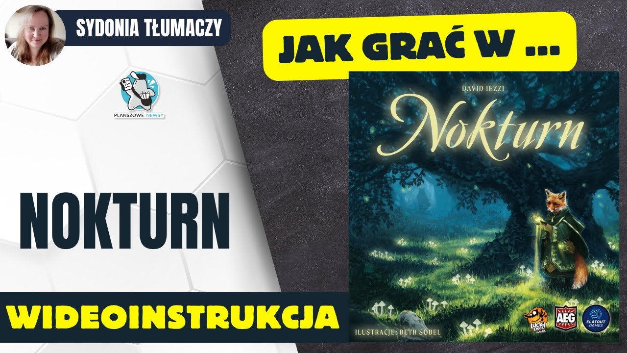 Jak grać w NOKTURN || Zasady gry || Instrukcja video || Lucky Duck Games