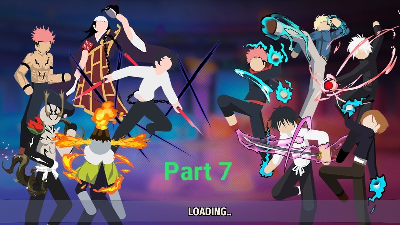 Sukuna,s domain power is so insane stickman cursed Phantom fight Part 7 🔥