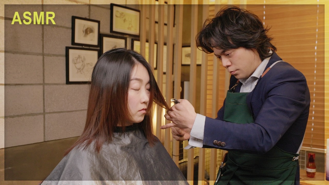 Haircut ASMR 😪 Relaxing Scissor Sounds for Sleep