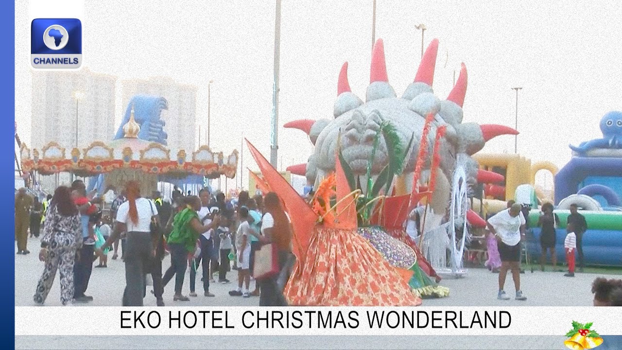 Eko Hotel Christmas Wonderland: Visitors, Tourists, Families, Converge For Festivities