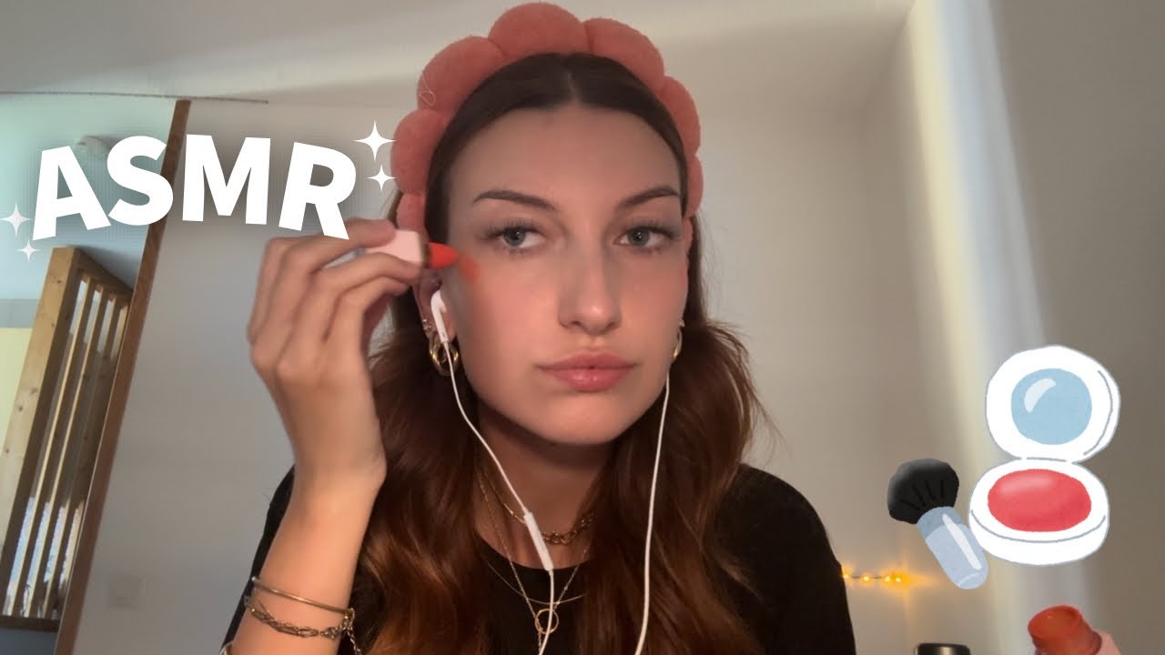 ASMR ✧ Je te maquille en même temps que moi ! Roleplay