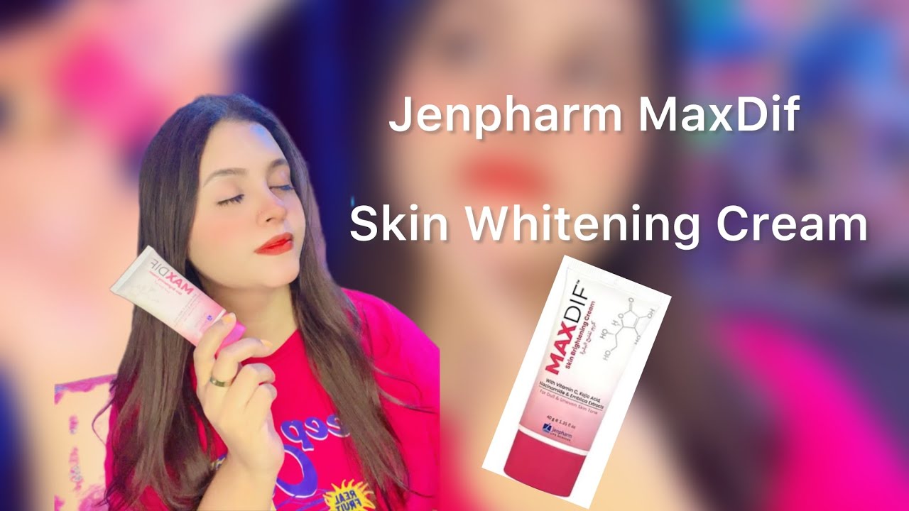 JENPHARM MAXDIF WHITENING CREAM HONEST REVIEW 💖