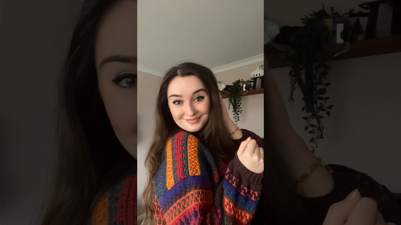 Самое приятное чувство 👀🧶 #вязаниекрючком #мастерповолокну #ручнаяработа #мозаичноевязаниекрючком...