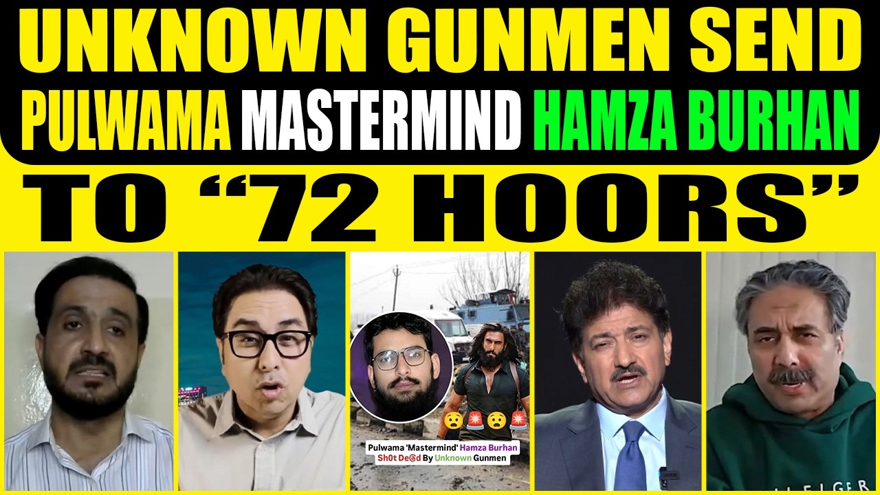 UNKNOWN GUNMEN SEND PULWAMA MASTERMIND HAMZA BURHAN TO &ldquo;72 HOORS&rdquo;!
